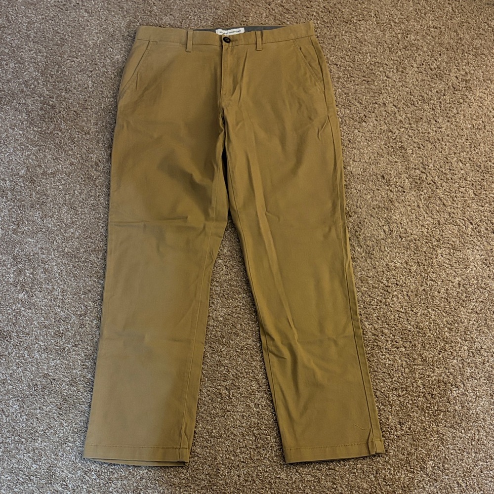 Chino Style Men’s Tan Amazon Essentials Pants